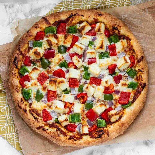 PANEERE CREAMY LOADED PIZZA  HAND MADE