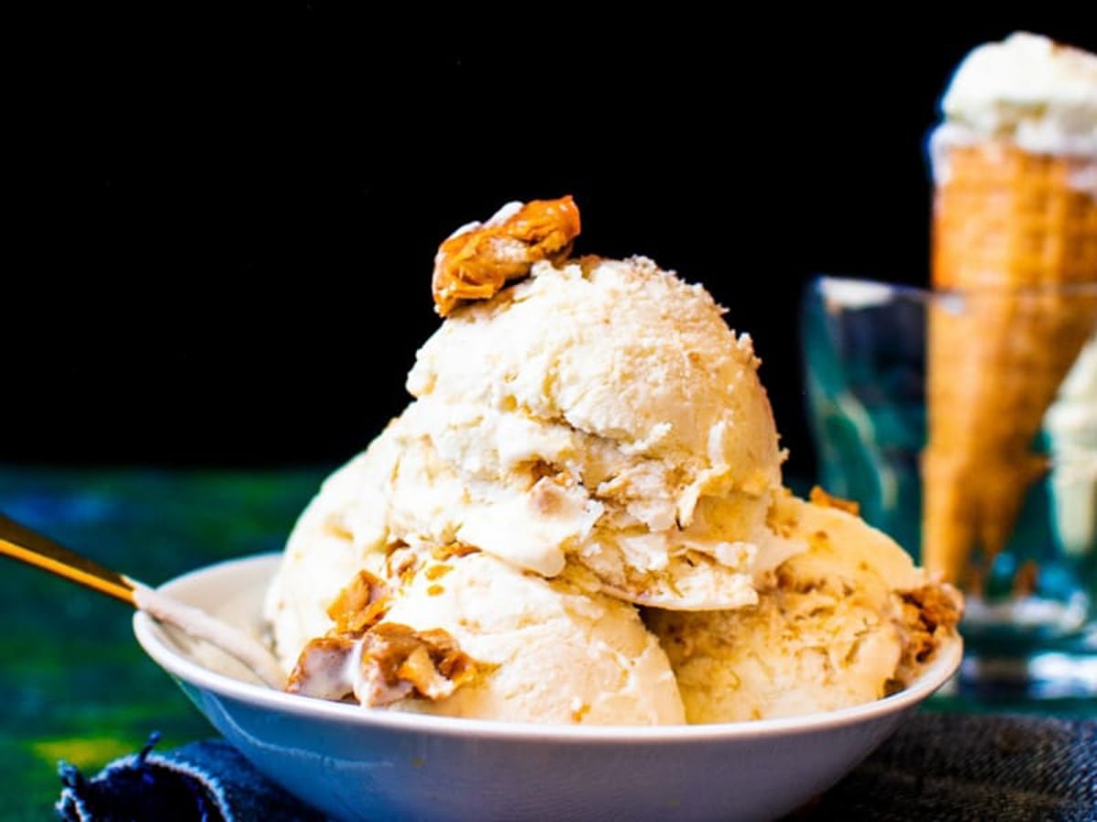 BUTTERSCOTCH ICE CREAM 